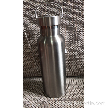 750ml Solid Color Insulated Sports Water Bottle